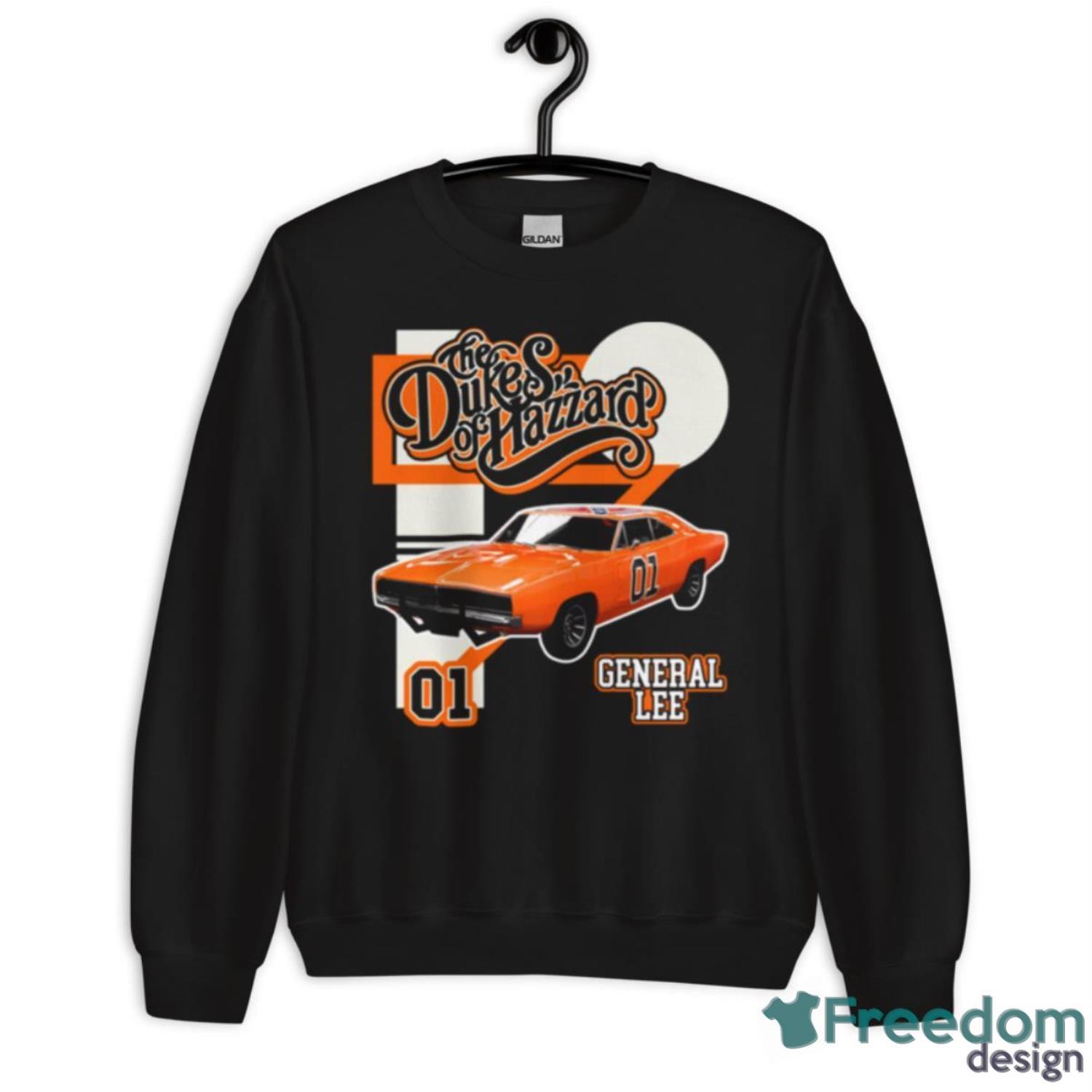 Retro Style General Lee Hazzard Racing Design Dukes Of Hazzard Shirt - Unisex Crewneck Sweatshirt Retro Style General Lee Hazzard Racing Design Dukes Of Hazzard Shirt - Unisex Crewneck Sweatshirt