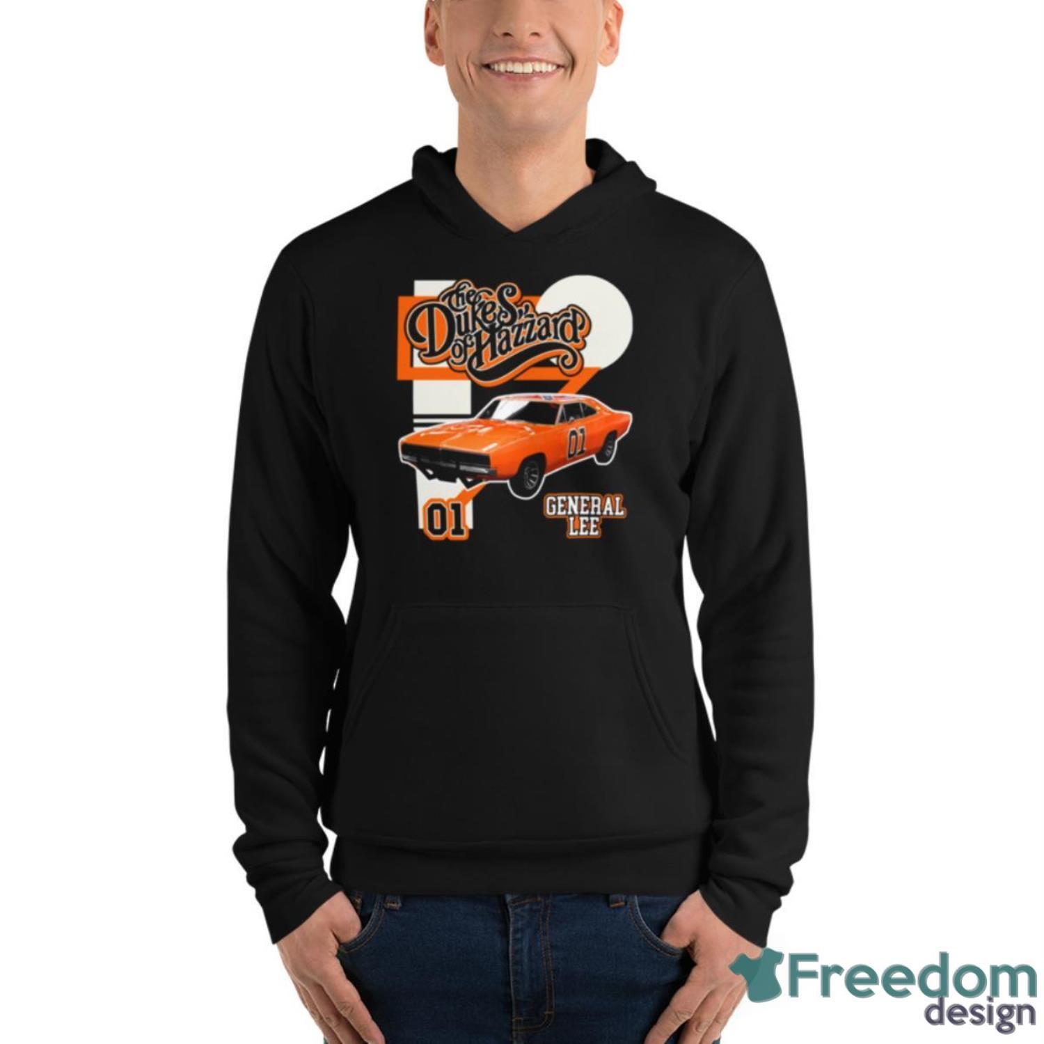 Retro Style General Lee Hazzard Racing Design Dukes Of Hazzard Shirt - Unisex Fleece Pullover Hoodie Retro Style General Lee Hazzard Racing Design Dukes Of Hazzard Shirt - Unisex Fleece Pullover Hoodie
