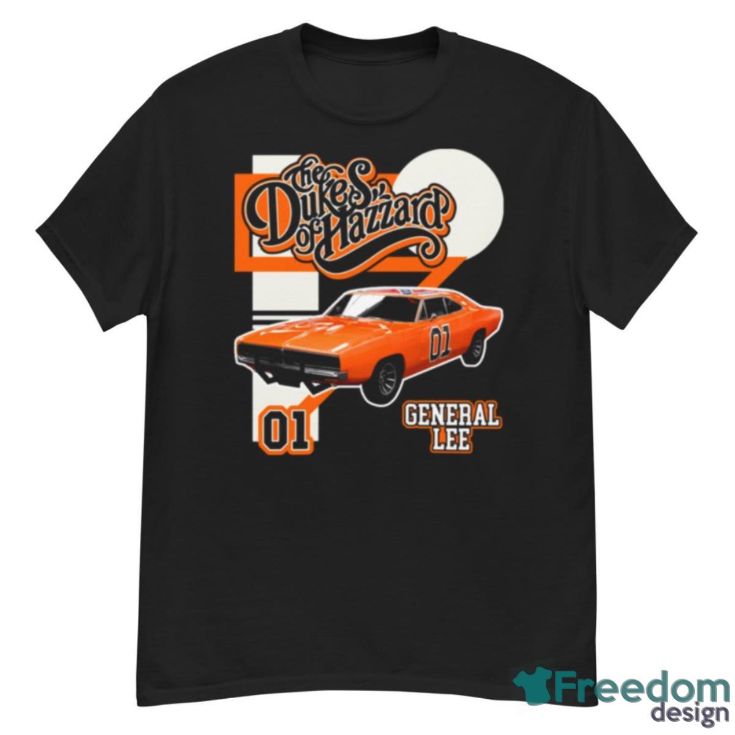 Retro Style General Lee Hazzard Racing Design Dukes Of Hazzard Shirt - G500 Men’s Classic T-Shirt