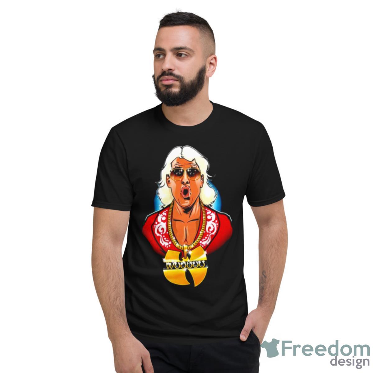 Ric Flair Woo Wuuuu Wu Tang Shirt - Short Sleeve T-Shirt