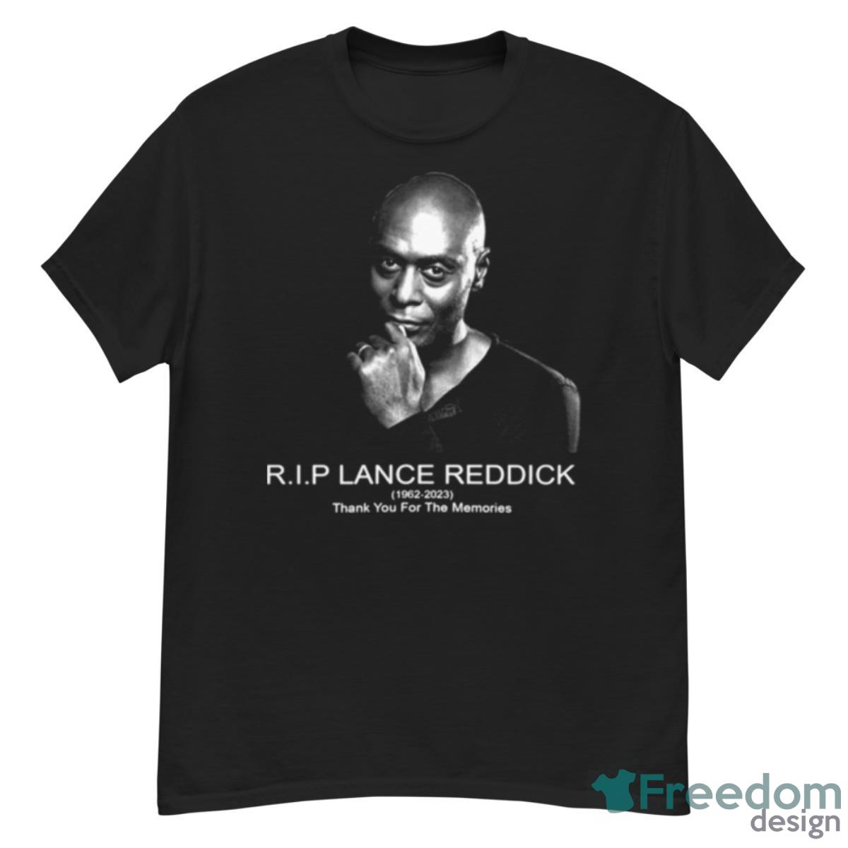 RIP Lance Reddick 1962 2023 Thank You For The Memories Shirt - G500 Men’s Classic T-Shirt