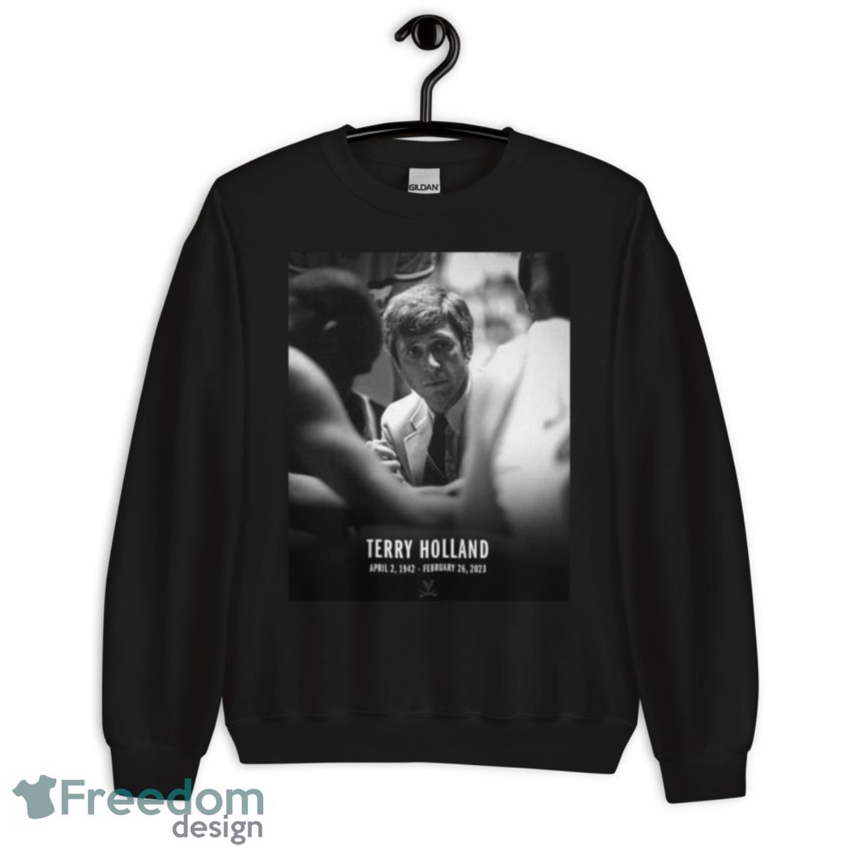 Rip Terry Holland 1942 2023 Shirt image Rip Terry Holland 1942 2023 Shirt - Unisex Crewneck Sweatshirt