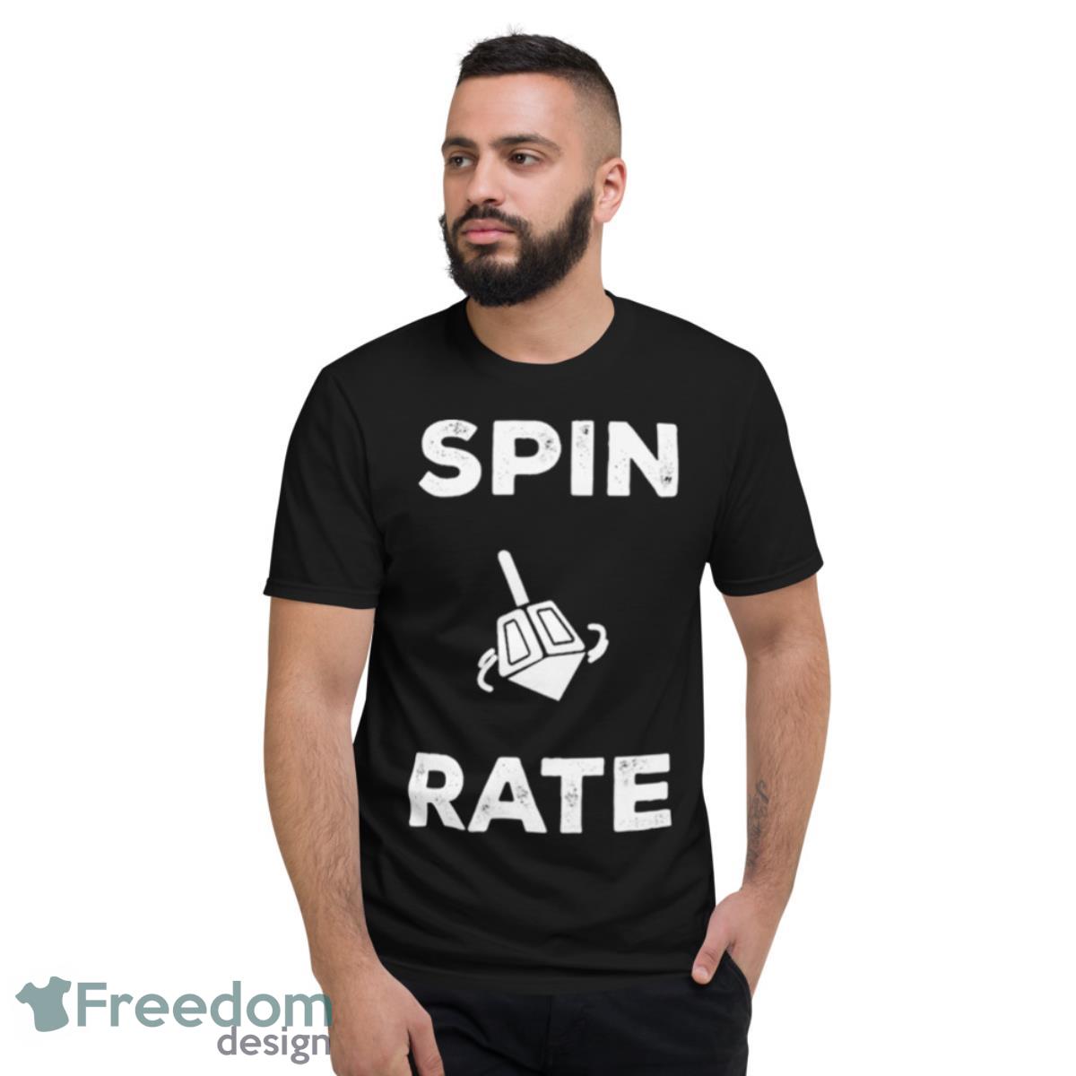 Rob Bradford Spin Rate Israel Baseball Shirt - Short Sleeve T-Shirt