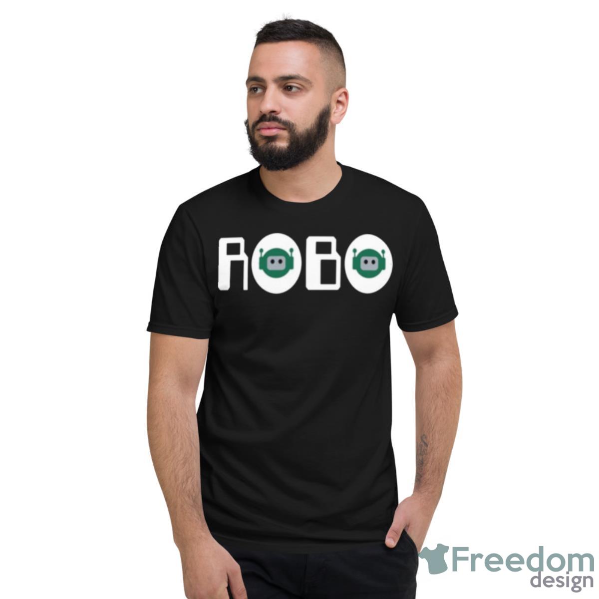 Robo Dallas Stars Hockey Shirt - Short Sleeve T-Shirt