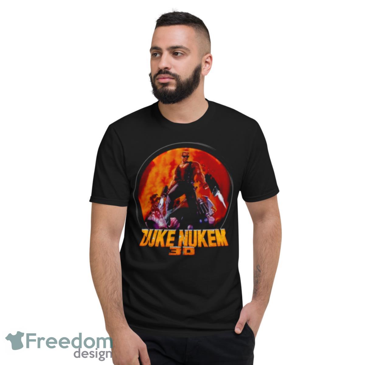 Round Game Art Duke Nukem 3d Shirt - Short Sleeve T-Shirt