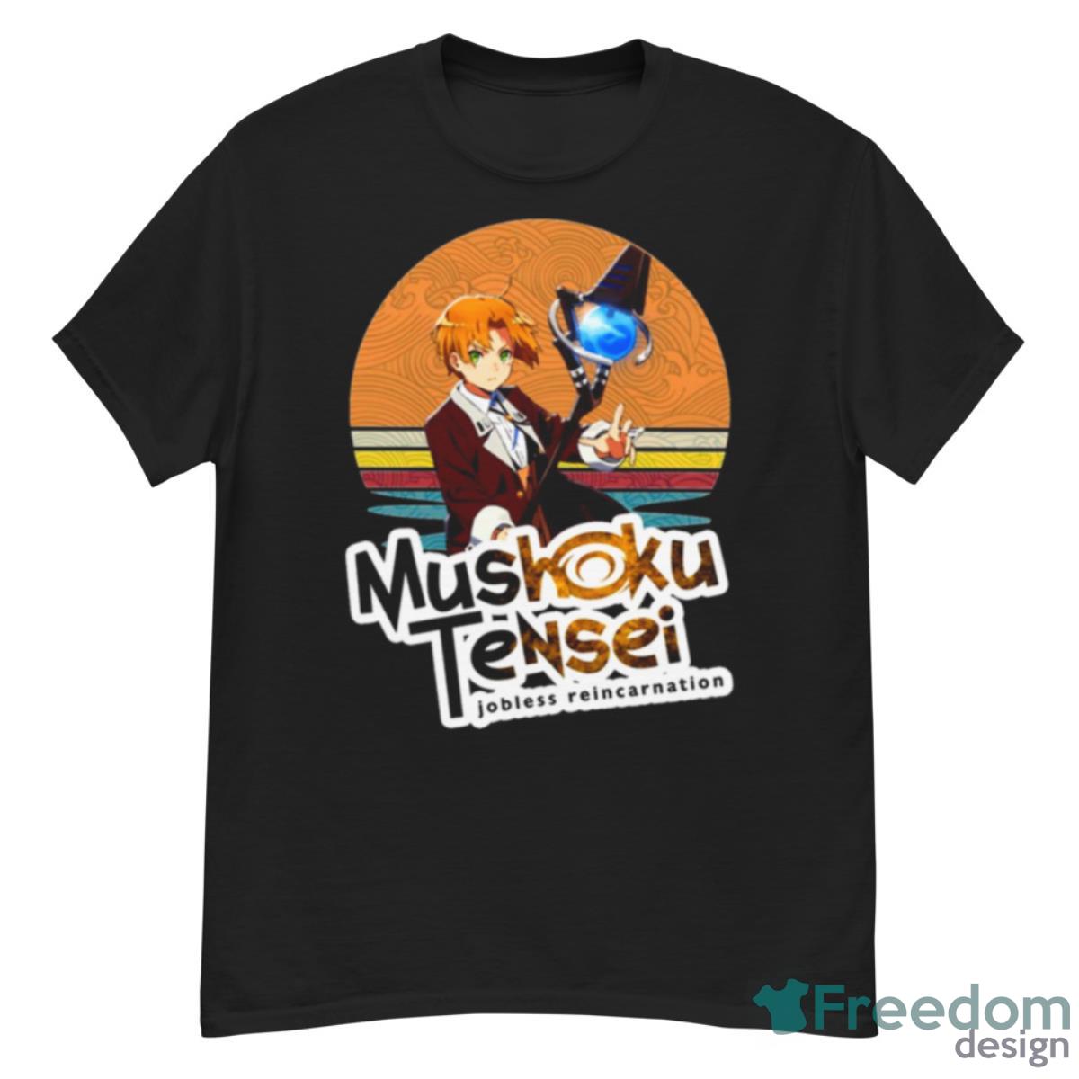 Rudeus In Retro Circle Mushoku Tensei Shirt - G500 Men’s Classic T-Shirt