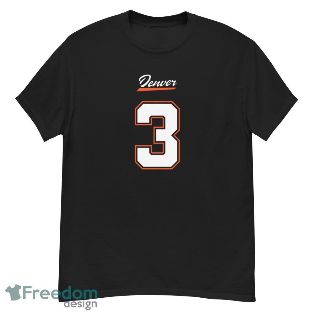 Russell Wilson Broncos Jersey Tee T shirt - G500 Men’s Classic T-Shirt Russell Wilson Broncos Jersey Tee T shirt - G500 Men’s Classic T-Shirt