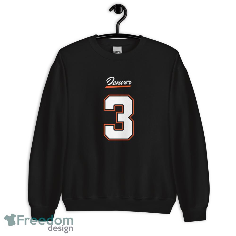 Russell Wilson Broncos Jersey Tee T shirt - Unisex Crewneck Sweatshirt Russell Wilson Broncos Jersey Tee T shirt - Unisex Crewneck Sweatshirt