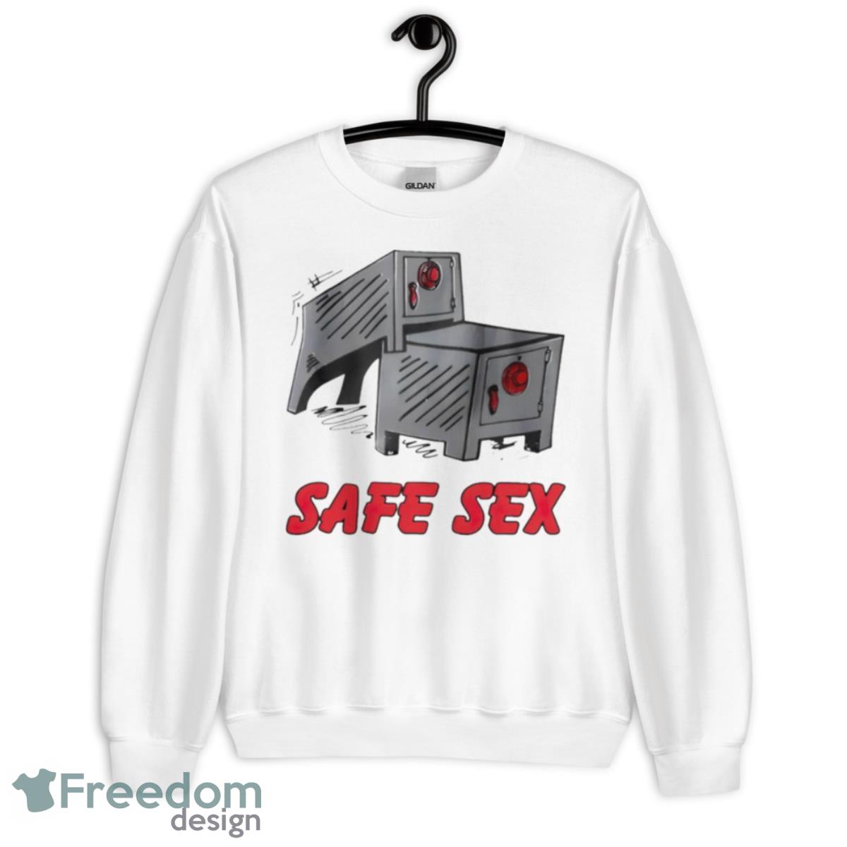 Safe Sex Shirt - Unisex Heavy Blend Crewneck Sweatshirt