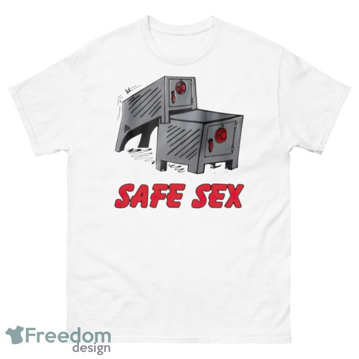 Safe Sex Shirt - 500 Men’s Classic Tee Gildan