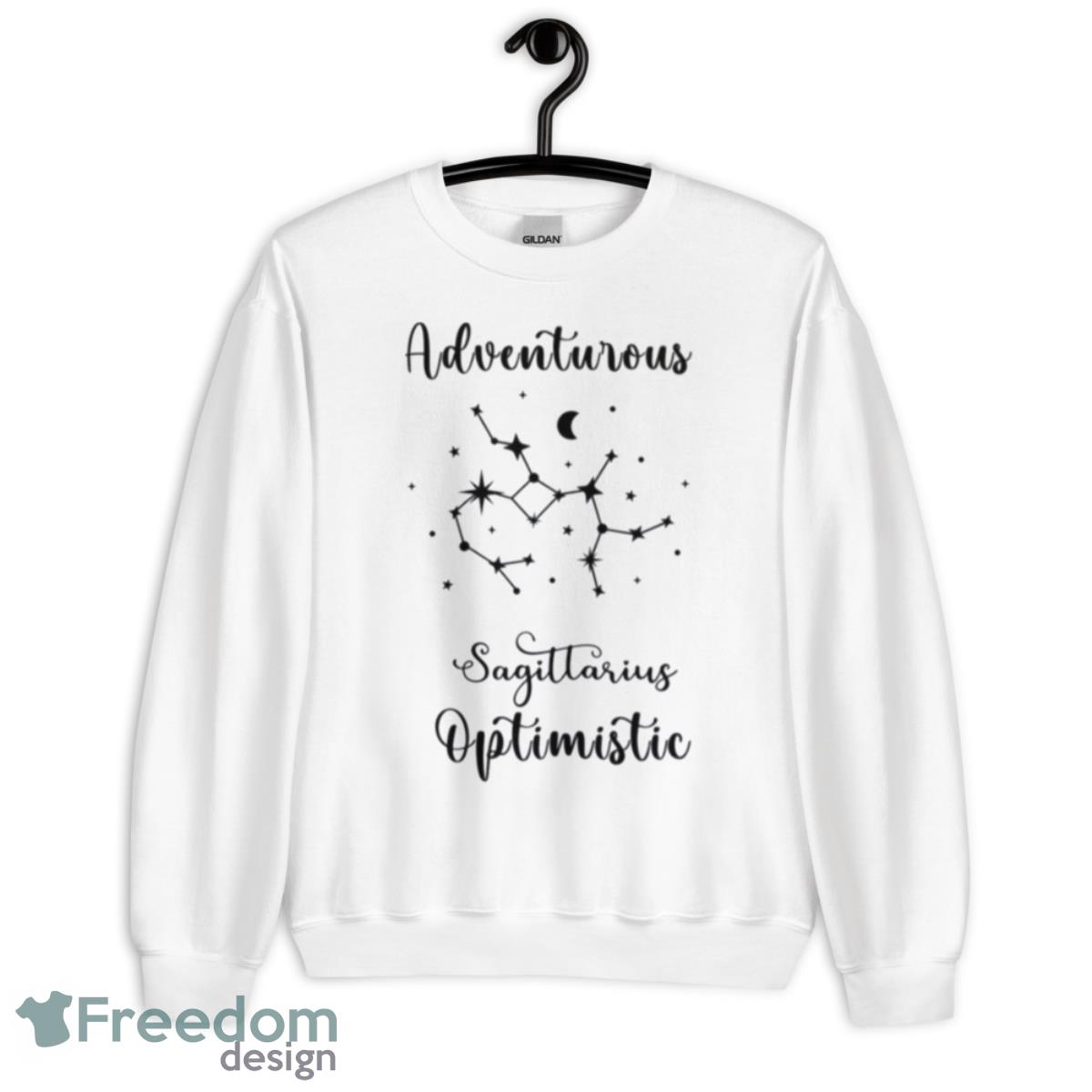 Sagittarius Adventurous And Optimistic Shirt - Unisex Heavy Blend Crewneck Sweatshirt