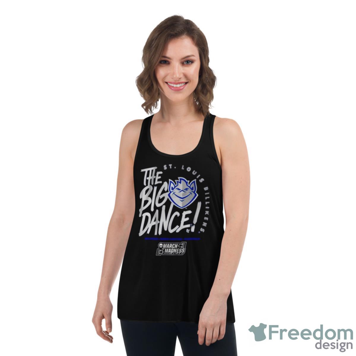 Saint Louis The Big Dance 2023 March Madness Shirt - Womens Flowy Racerback Tank Saint Louis The Big Dance 2023 March Madness Shirt - Womens Flowy Racerback Tank