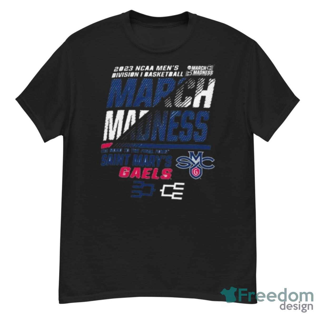 Saint Mary’s Men’s Basketball 2023 NCAA March Madness The Road To Final Four Shirt - G500 Men’s Classic T-Shirt