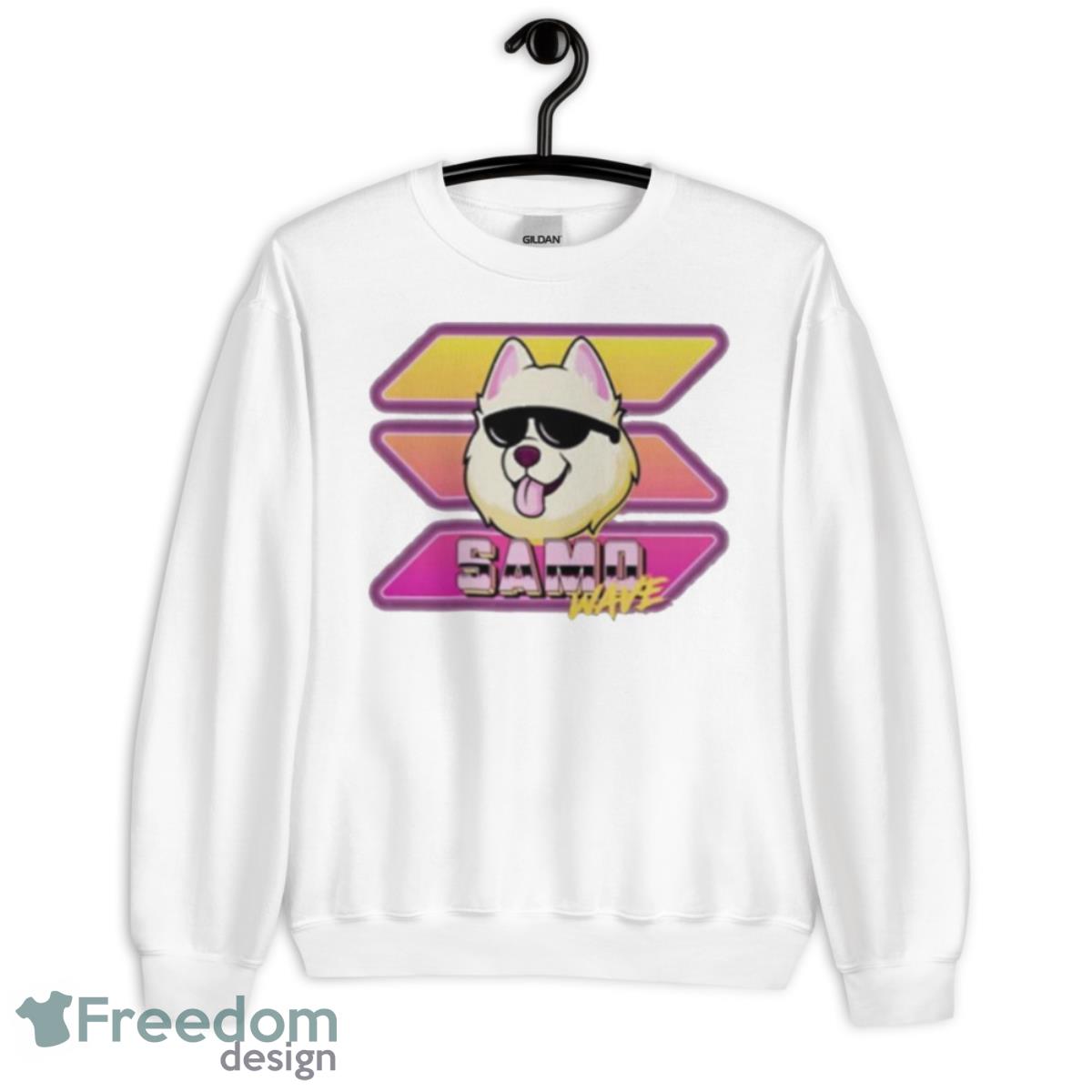 Samo Summer Wave Shirt - Unisex Heavy Blend Crewneck Sweatshirt