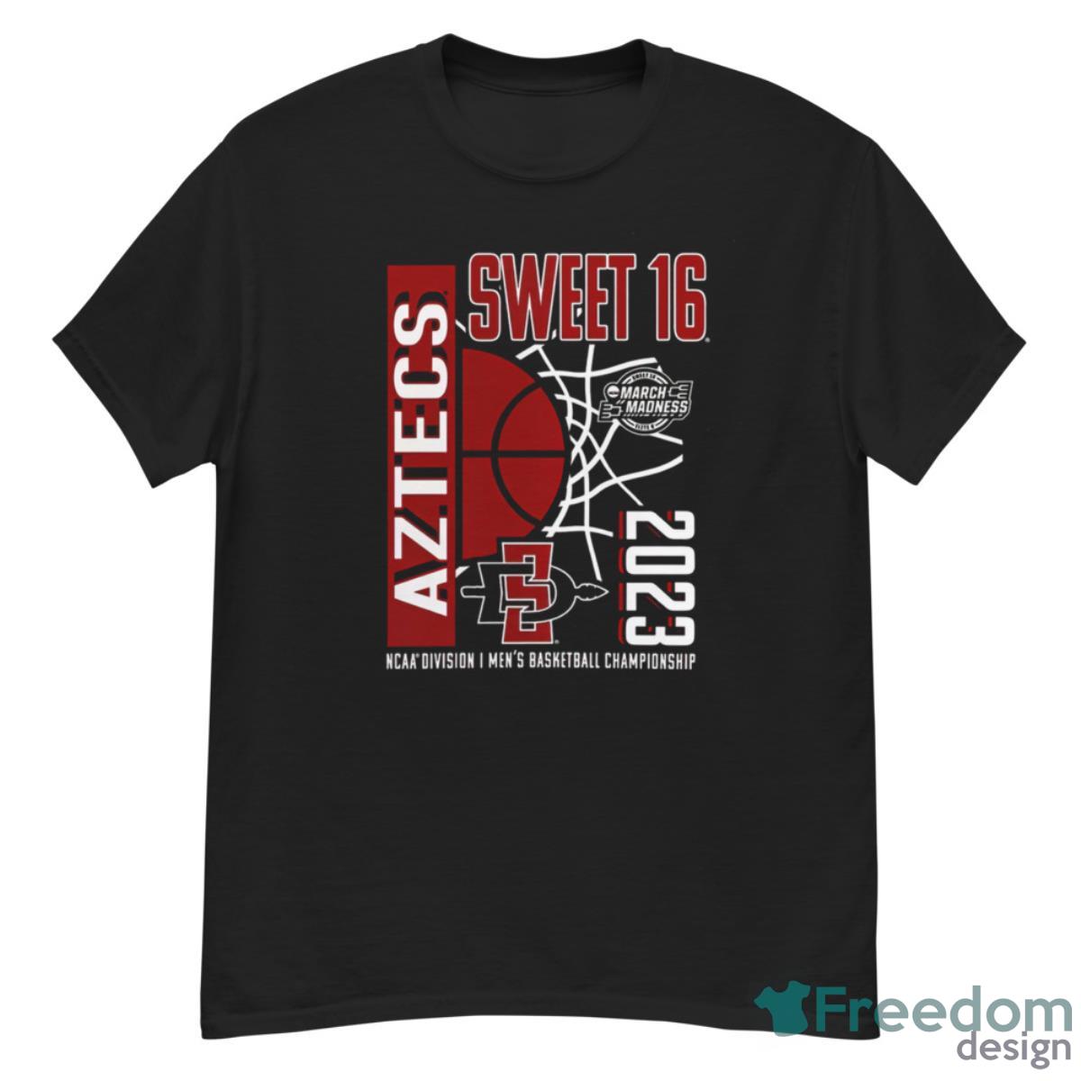 San Diego State 2023 NCAA Men's Basketball Tournament March Madness Sweet 16 Shirt - G500 Men’s Classic T-Shirt