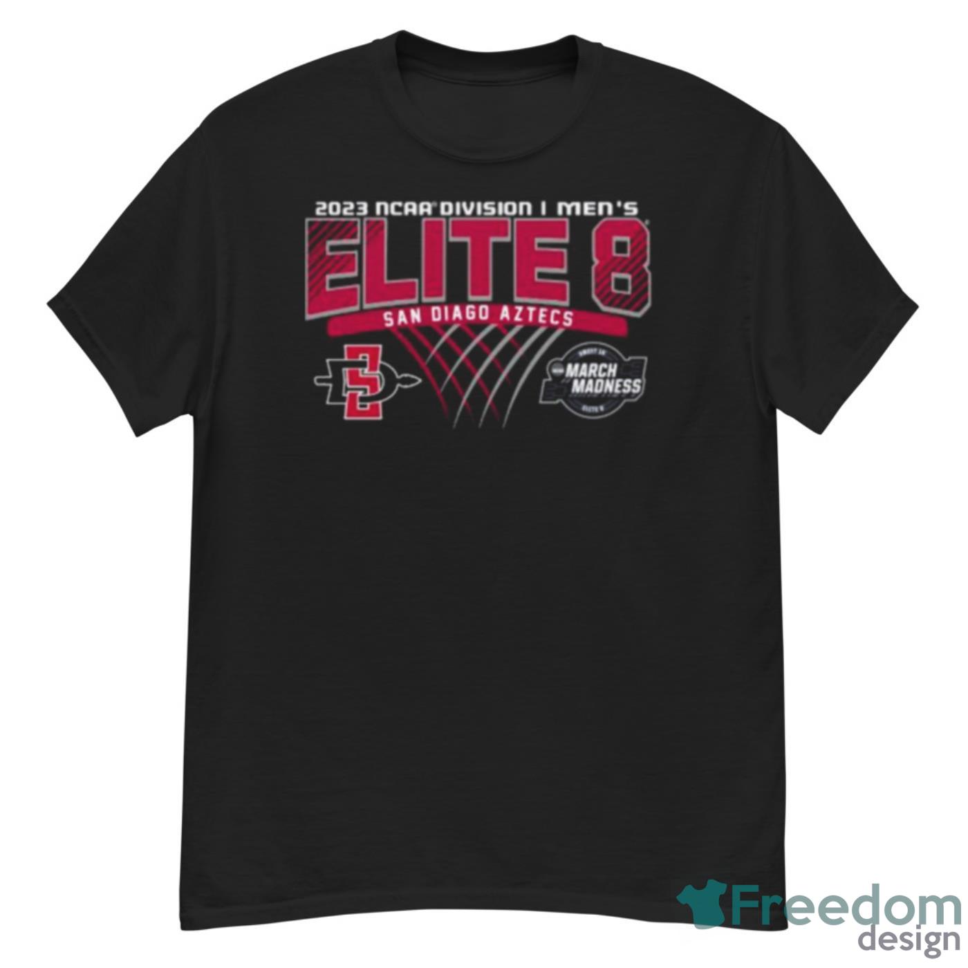 San Diego State Aztecs 2023 NCAA Division I Men’s Basketball Elite Eight Shirt - G500 Men’s Classic T-Shirt