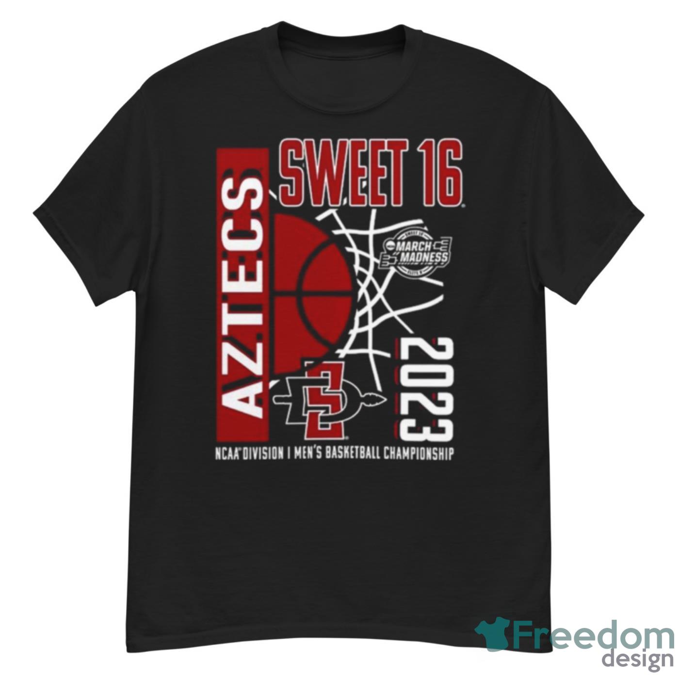 San Diego State Aztecs 2023 NCAA Men’s Basketball Tournament March Madness Sweet 16 Shirt - G500 Men’s Classic T-Shirt