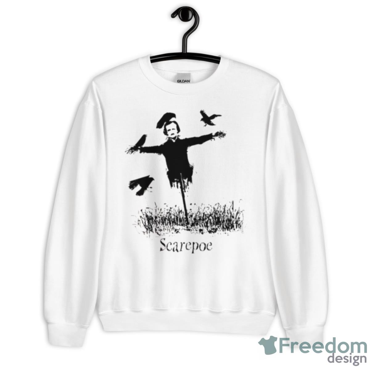 Scarepoe Edgar Allan Poe Shirt - Unisex Heavy Blend Crewneck Sweatshirt