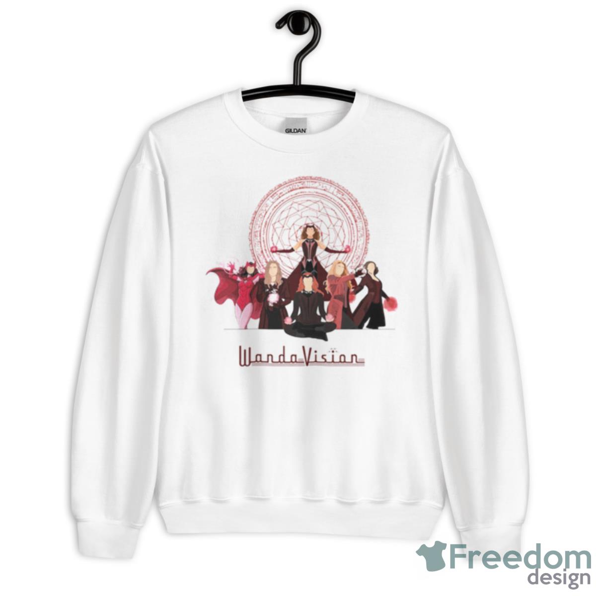 Scarlet Witch Wandavision Shirt - Unisex Heavy Blend Crewneck Sweatshirt