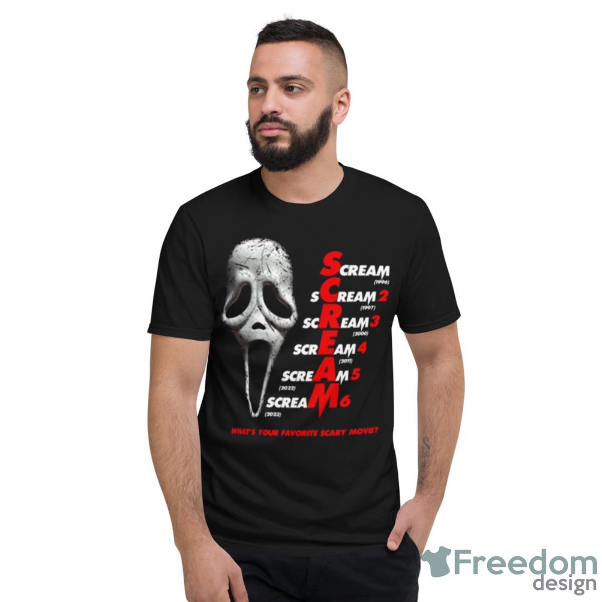 Scream Franchise 2023 Shirt - Short Sleeve T-Shirt