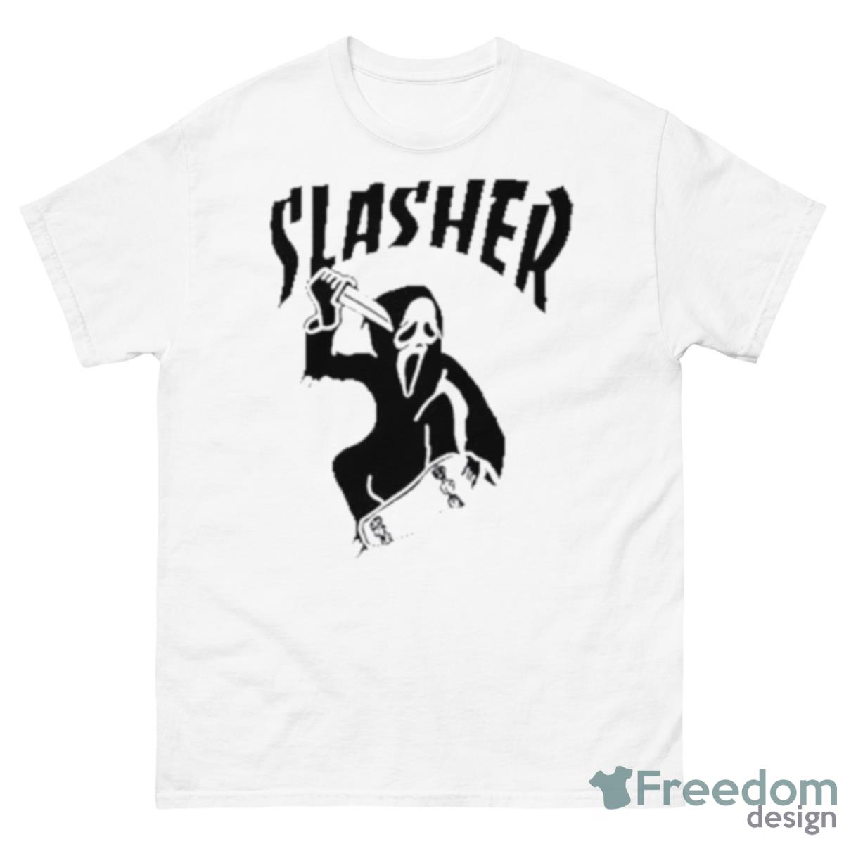 Scream Slasher Ghostface Shirt - 500 Men’s Classic Tee Gildan