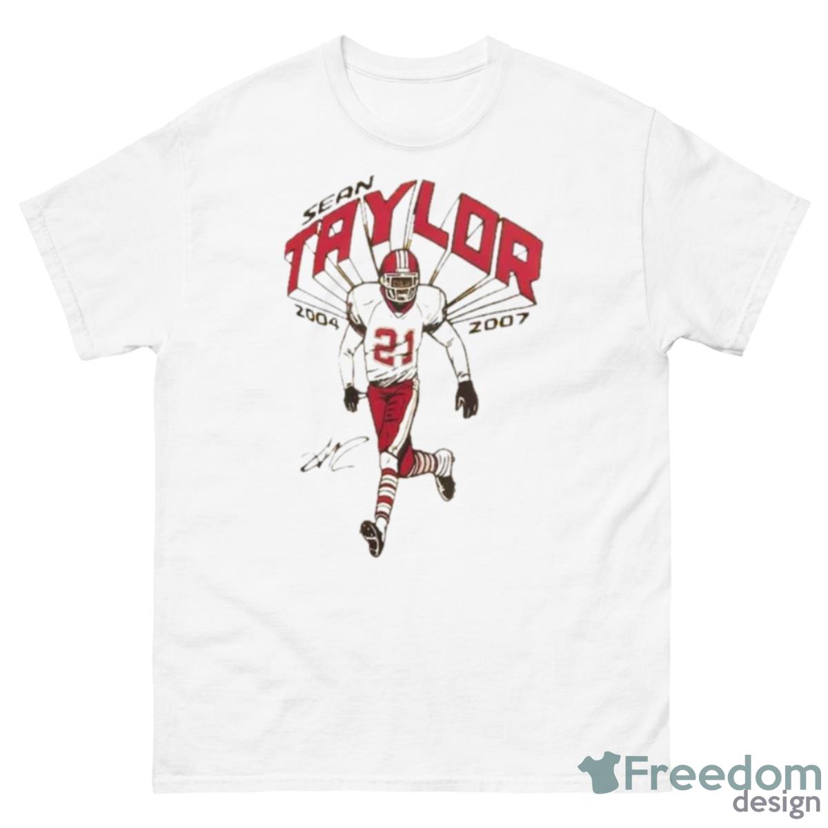 Sean Taylor Washington Commanders Homage Gridiron Classics Caricature Tri Blend Shirt - 500 Men’s Classic Tee Gildan