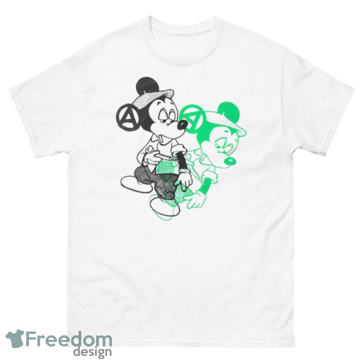 Seditionaries Drugged Mickey Mouse Shirt - 500 Men’s Classic Tee Gildan