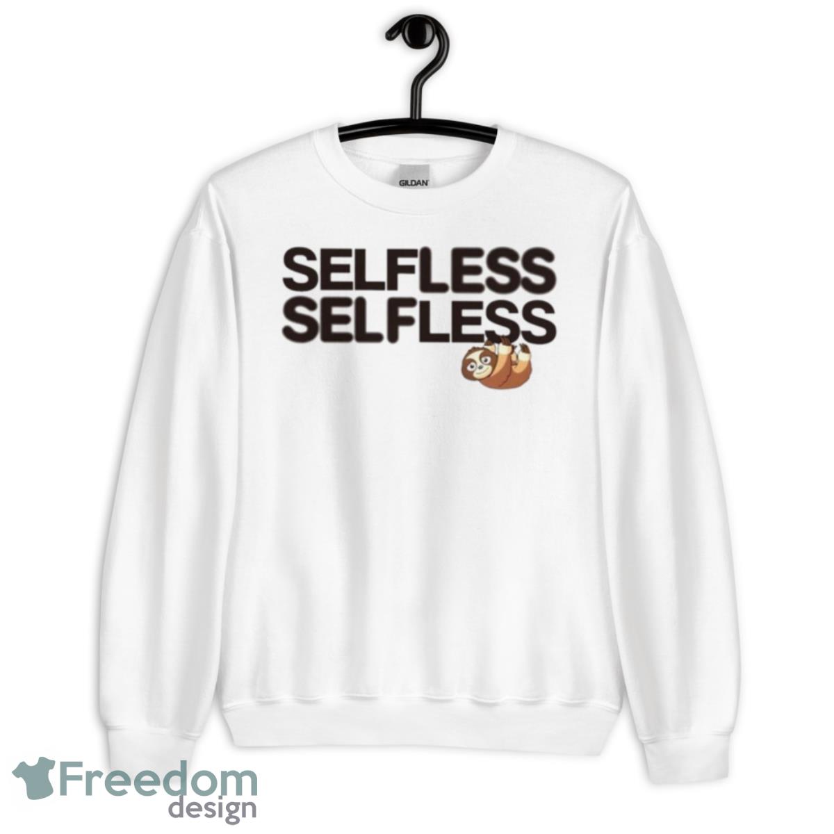 Selfless Selfless Sloth Shirt - Unisex Heavy Blend Crewneck Sweatshirt