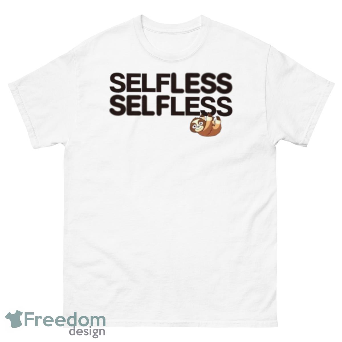 Selfless Selfless Sloth Shirt - 500 Men’s Classic Tee Gildan