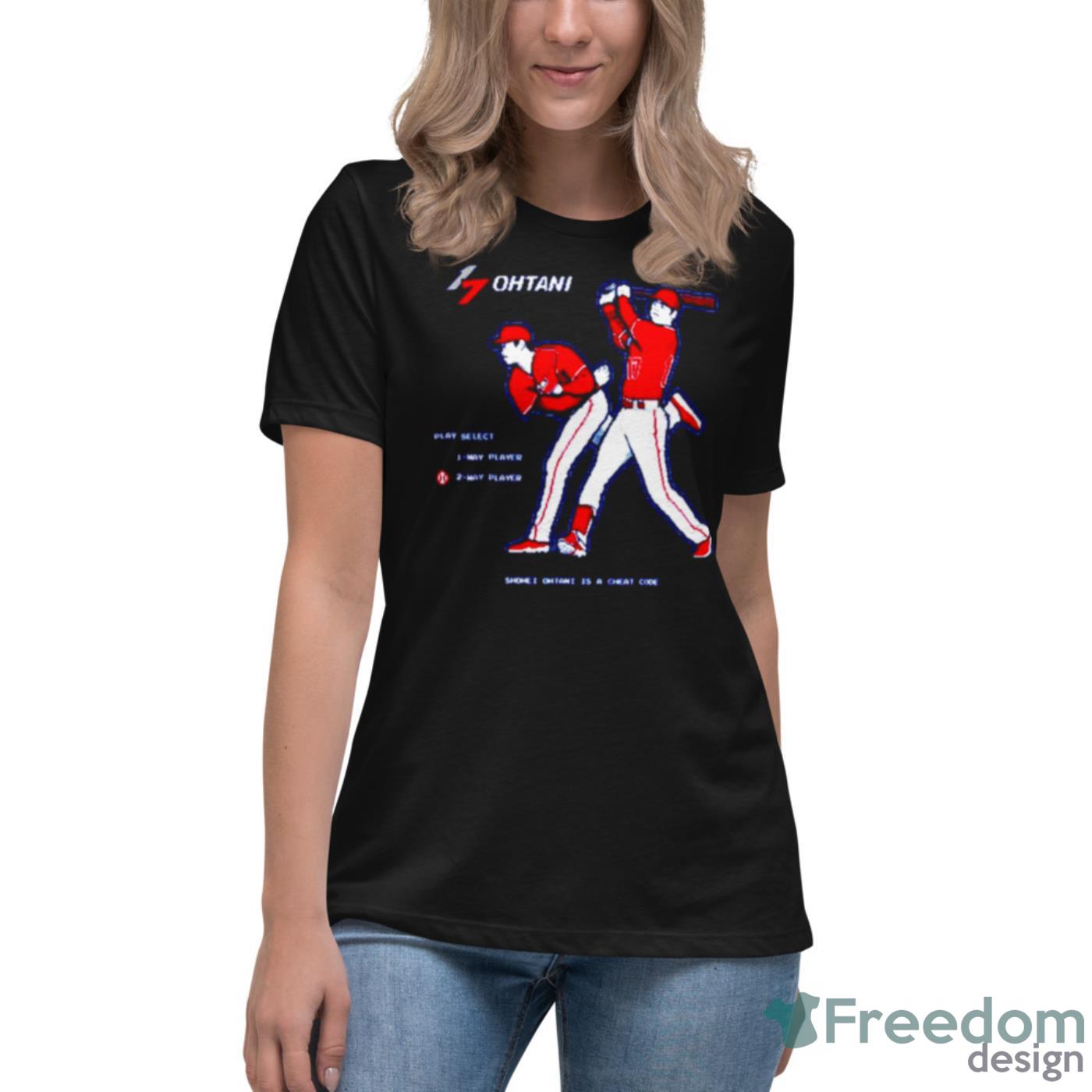 Shohei Ohtani Is A Cheat Code Shirt - Freedomdesign