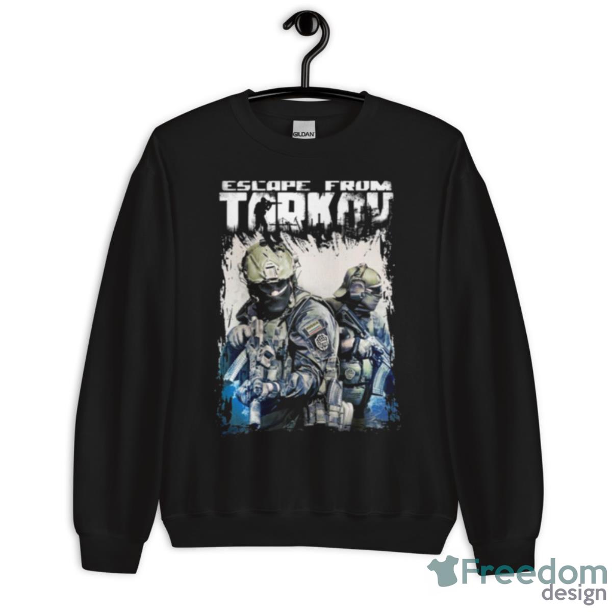 Shooting Game Escape From Tarkov shirt - Unisex Crewneck Sweatshirt