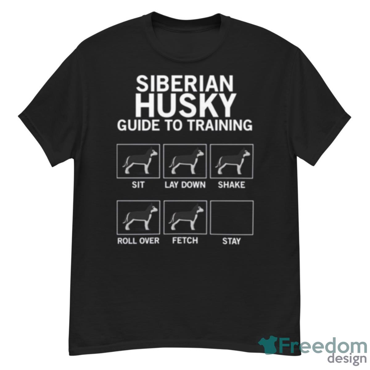 Siberian Husky Guide To Training Shirt - G500 Men’s Classic T-Shirt