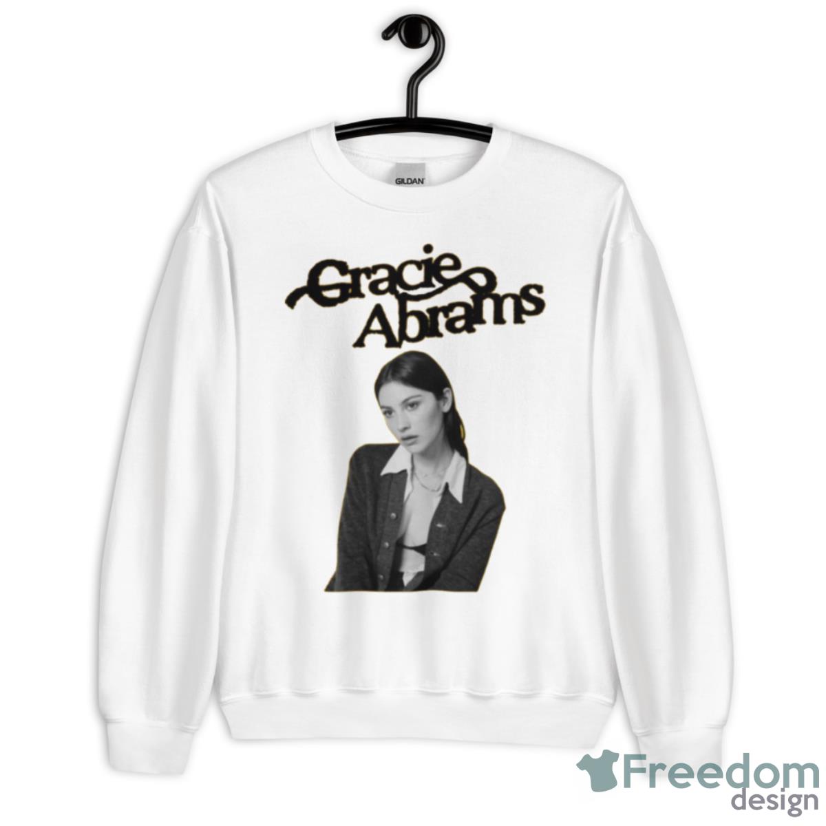 Singer Gracie Abrams Portrait Shirt - Unisex Heavy Blend Crewneck Sweatshirt