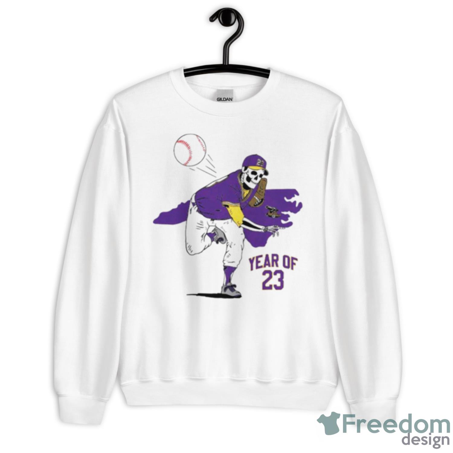 Skeleton ECU Year Of 23 Shirt - Unisex Heavy Blend Crewneck Sweatshirt