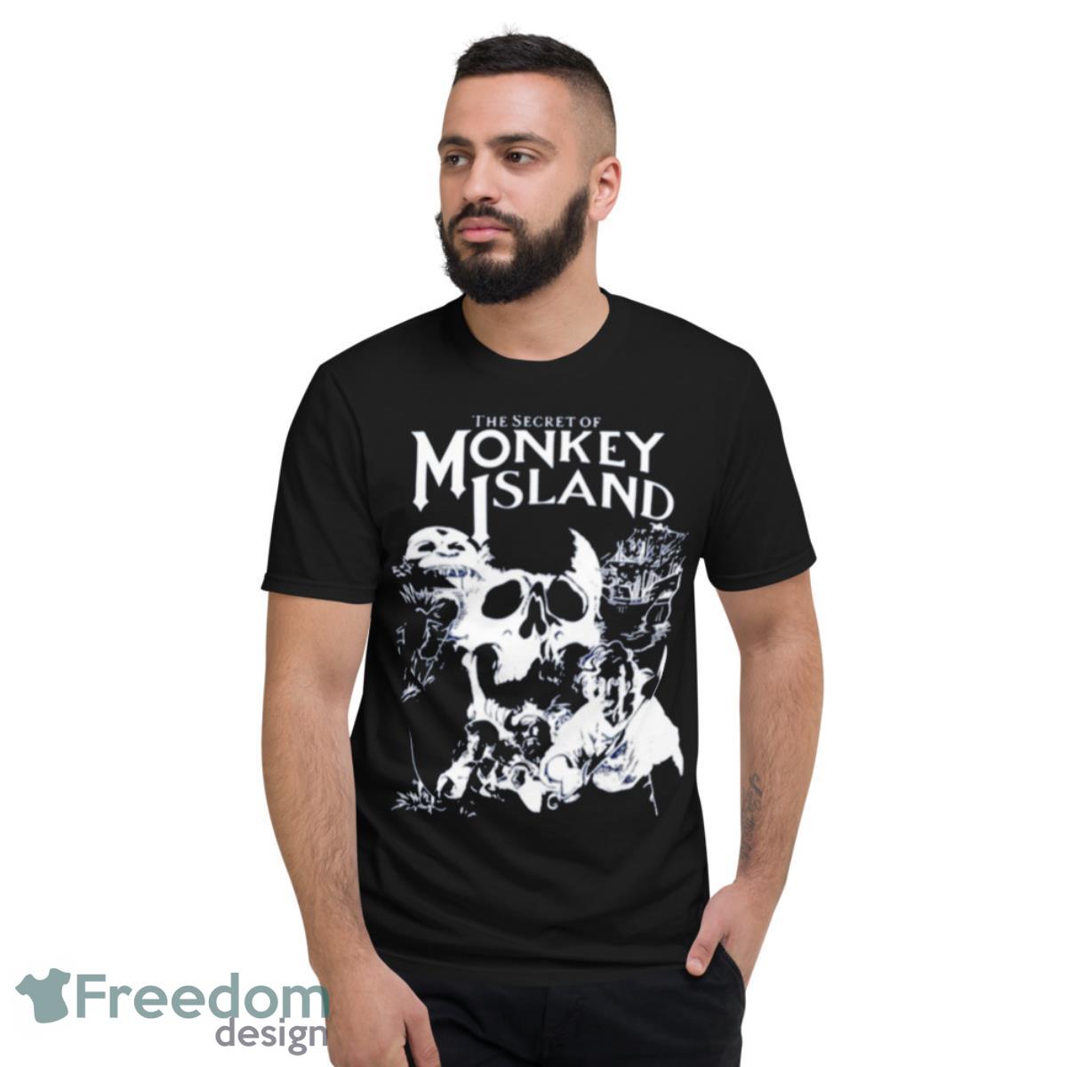 Skulls Of The Monkey The Secret Of Monkey Island Shirt - Short Sleeve T-Shirt