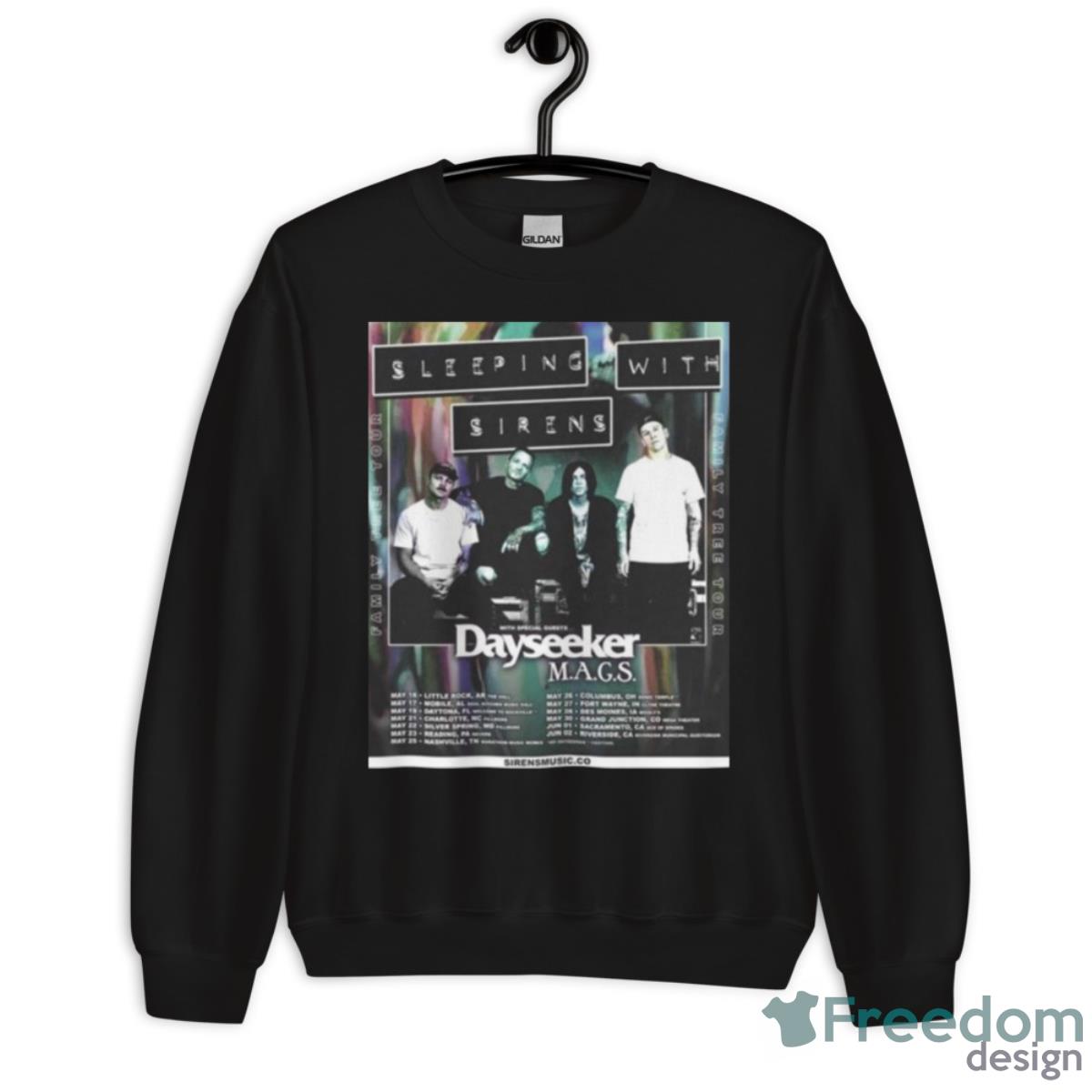 Sleeping With Sirens Announce Family Tree Tour 2023 Shirt image Sleeping With Sirens Announce Family Tree Tour 2023 Shirt - Unisex Crewneck Sweatshirt