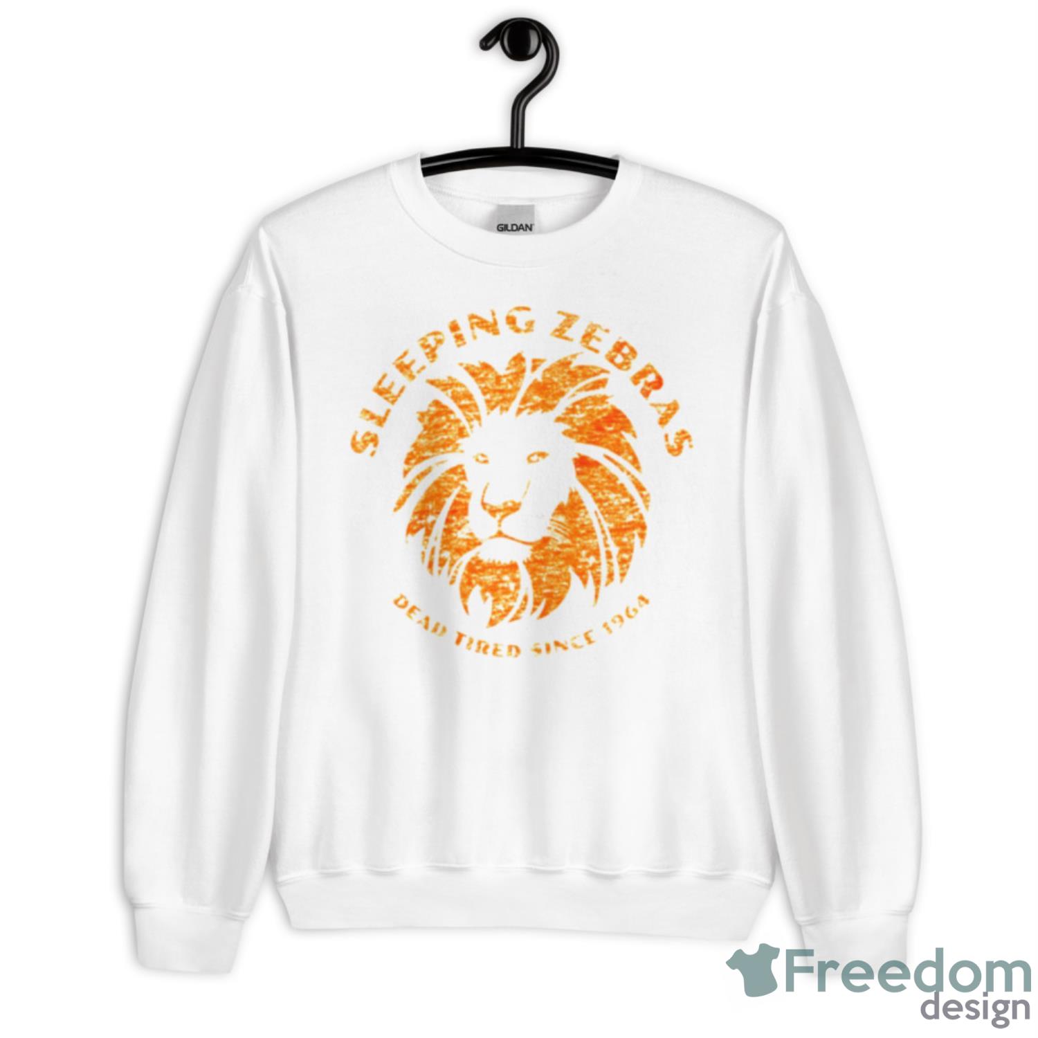 Sleeping Zebras Dead Tired Since 1964 Shirt - Unisex Heavy Blend Crewneck Sweatshirt