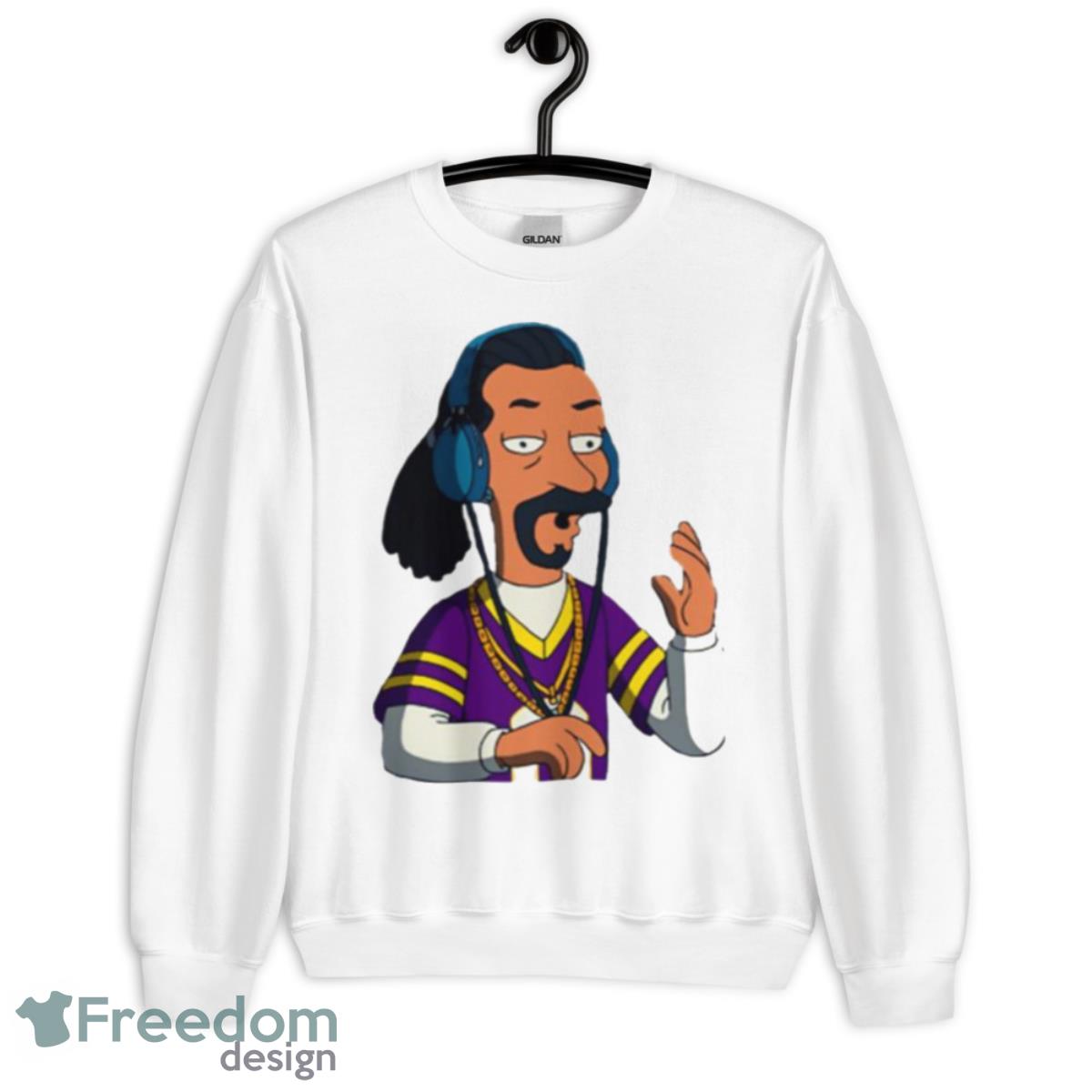 Snooop Cartoon From The Cleveland Show Shirt - Unisex Heavy Blend Crewneck Sweatshirt