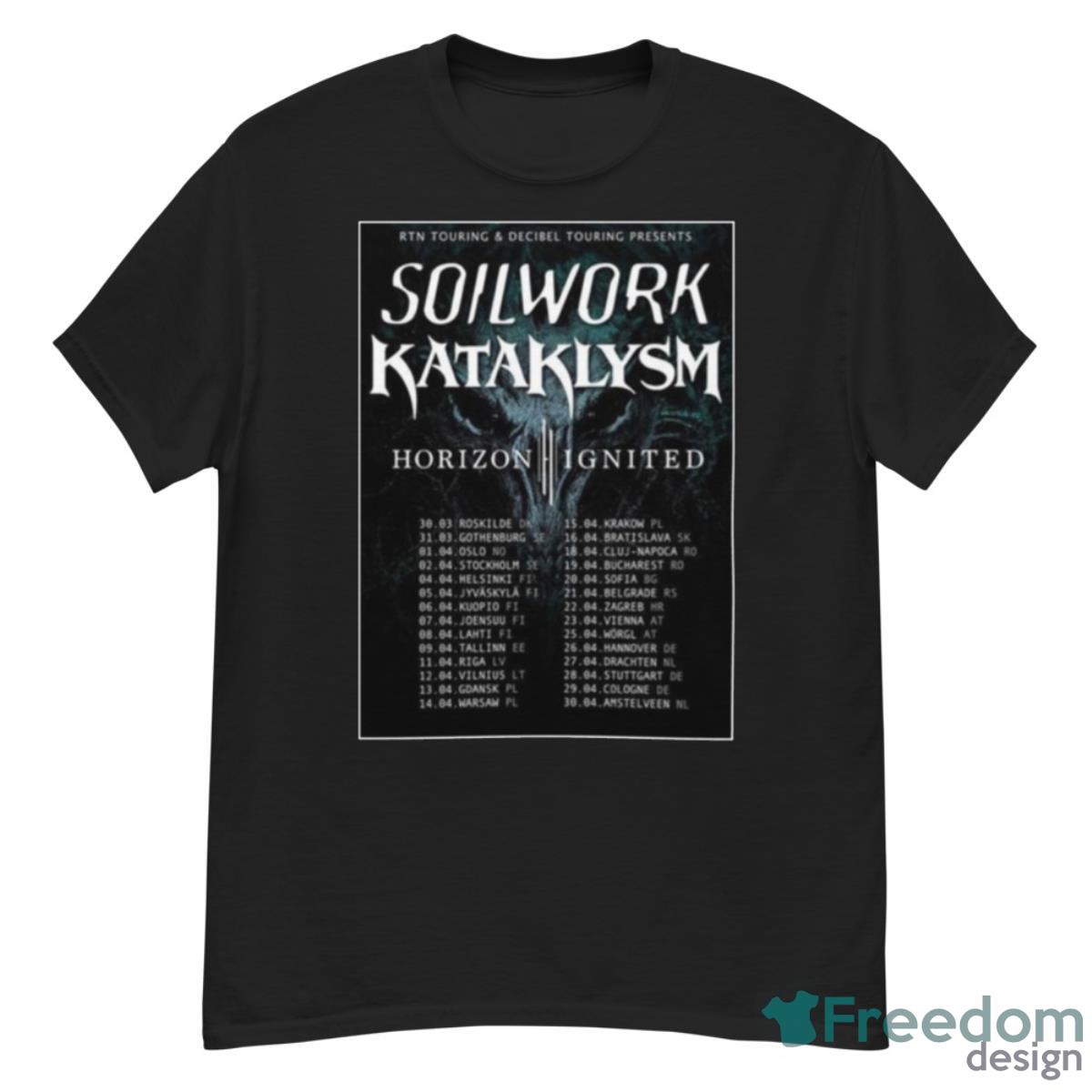 Soilwork Reveal New Lineup Ahead Of Second Leg Of Tour With Kataklysm Shirt - G500 Men’s Classic T-Shirt