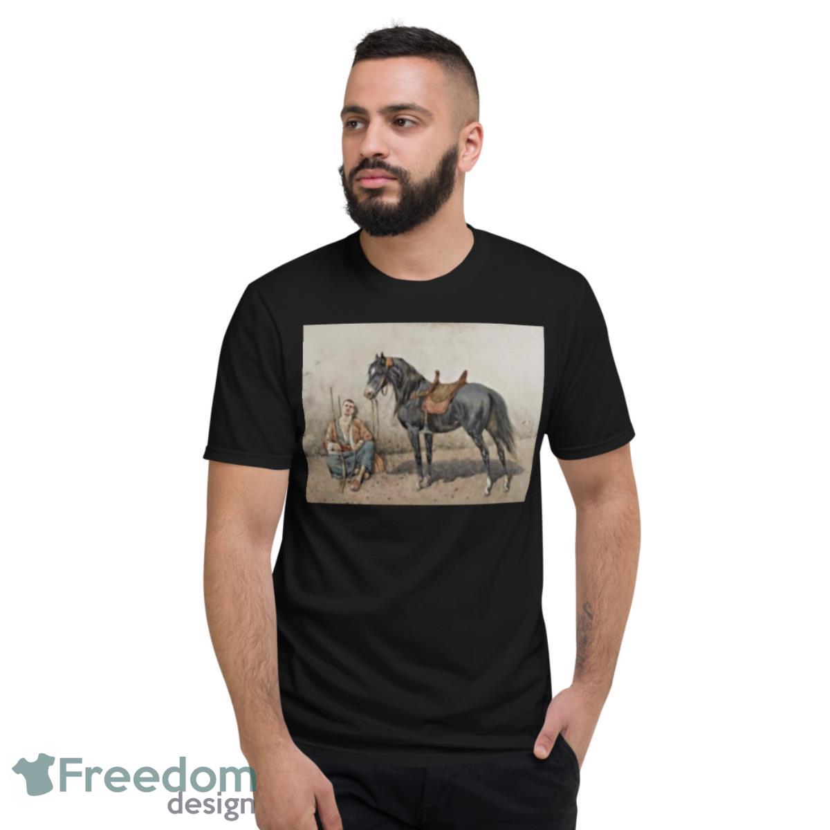 Somborac And Horse Shirt - Short Sleeve T-Shirt