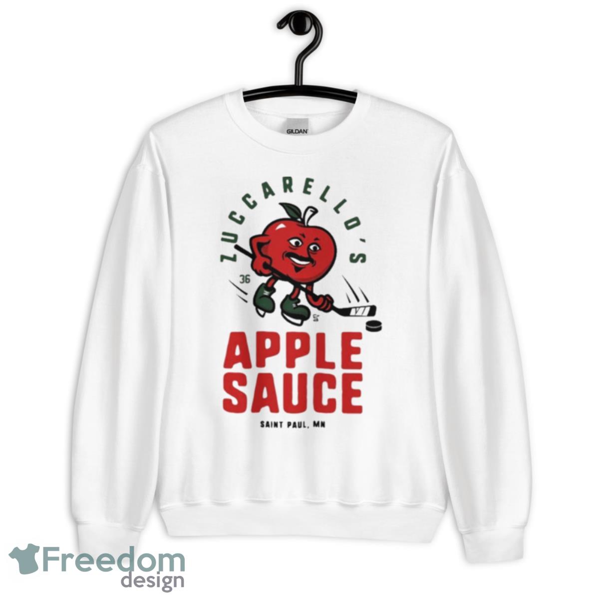 Sotastick Mats Zuccarello Applesauce Shirt - Unisex Heavy Blend Crewneck Sweatshirt