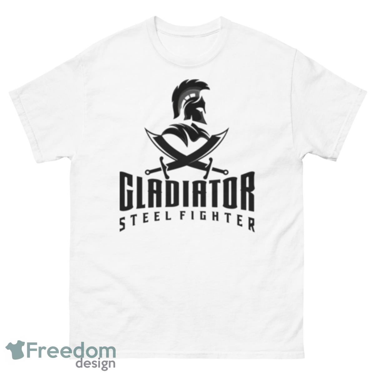 Spartan Strong Gladiator Steel Fighter Shirt - 500 Men’s Classic Tee Gildan