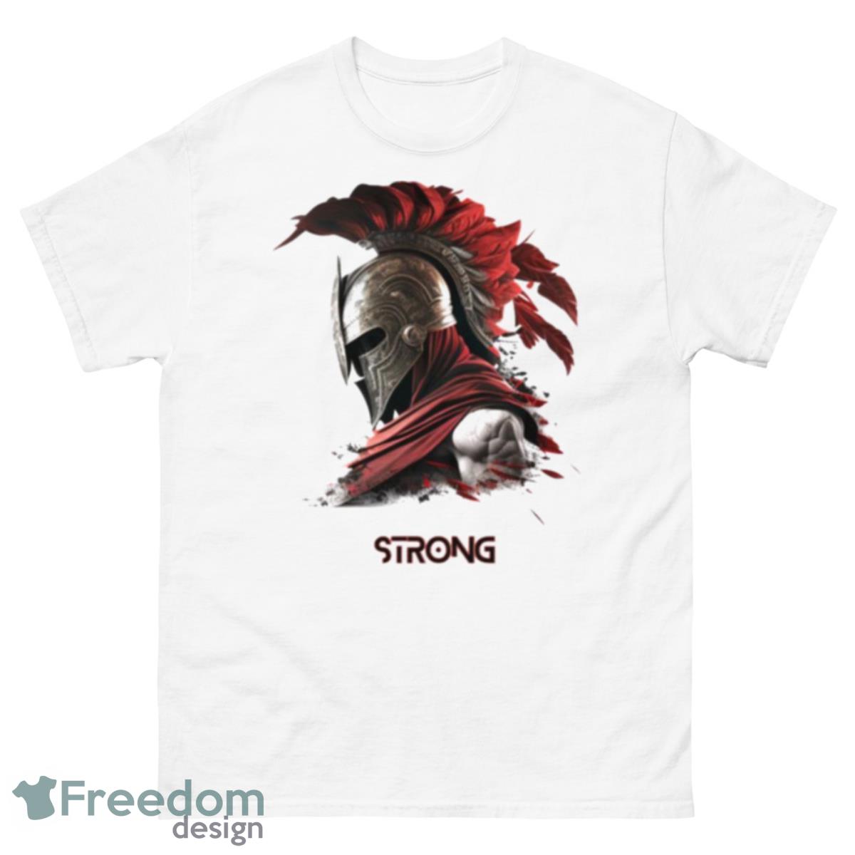 Spartan Warrior Strong Spartan Shirt - 500 Men’s Classic Tee Gildan