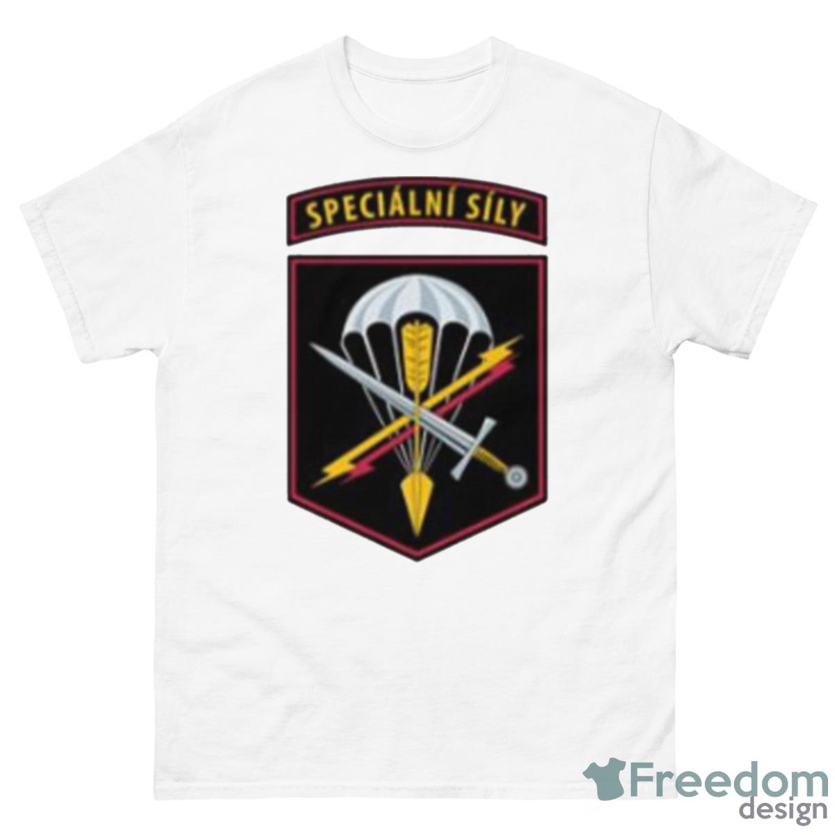 Special Forces Directorate Army Of The Czech Republic Shirt - 500 Men’s Classic Tee Gildan