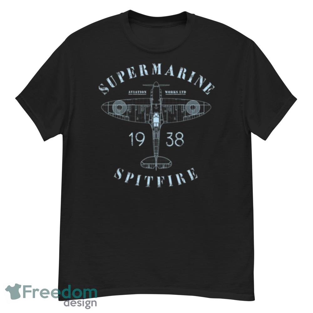 Spitfire Blueprint Us Military Shirt - Short Sleeve T-Shirt