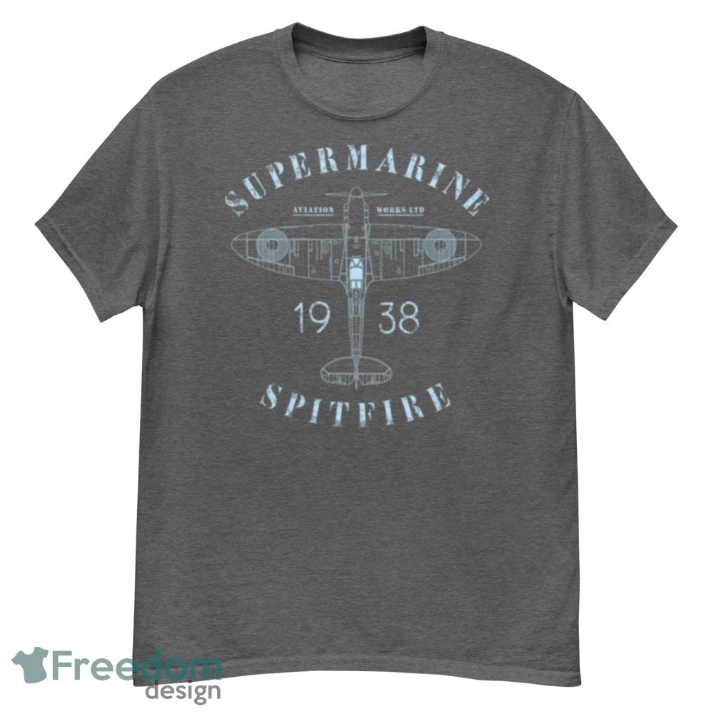 Spitfire Blueprint Us Military Shirt - G500 Men’s Classic T-Shirt