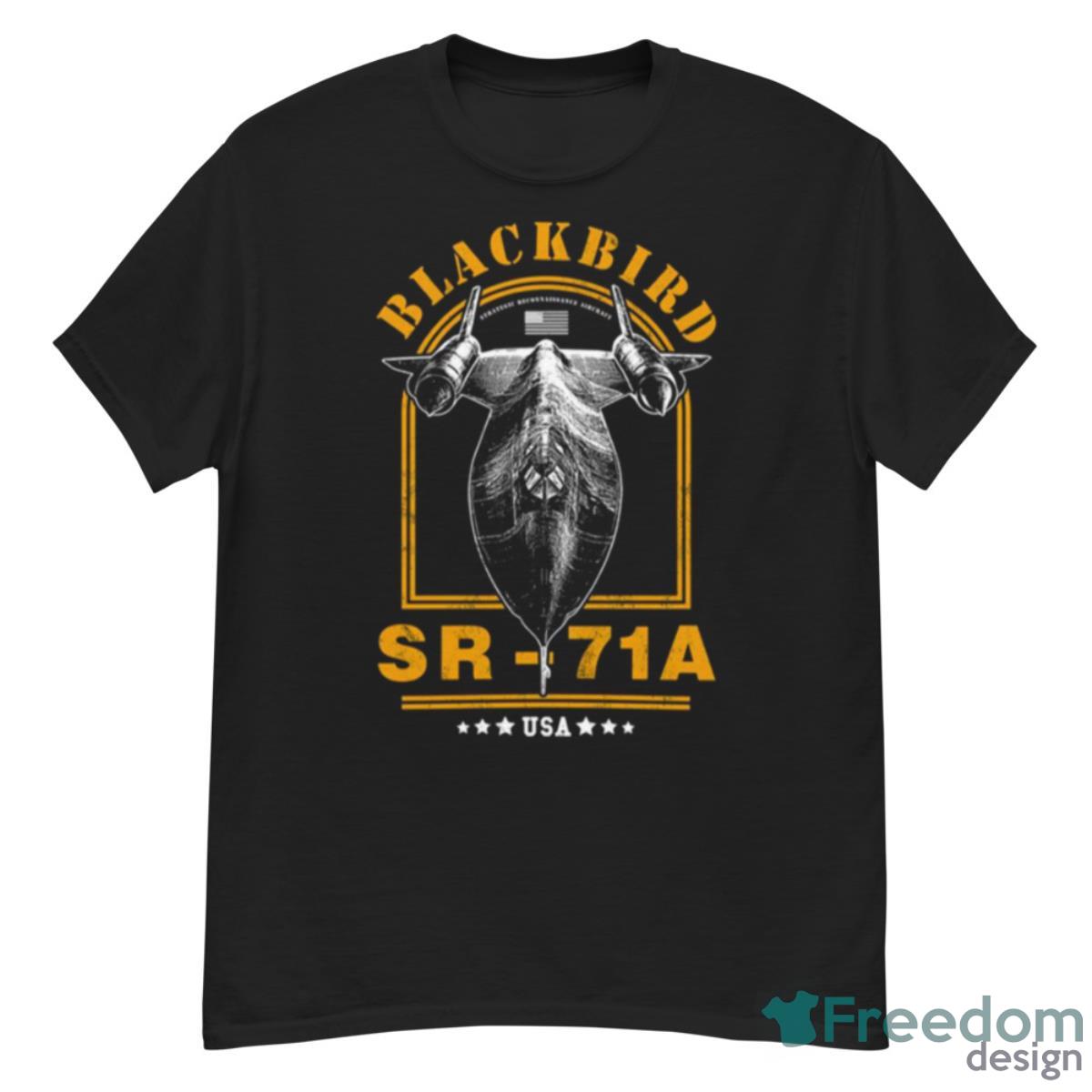 Sr 71 Blackbird Military Aircraft Shirt - G500 Men’s Classic T-Shirt