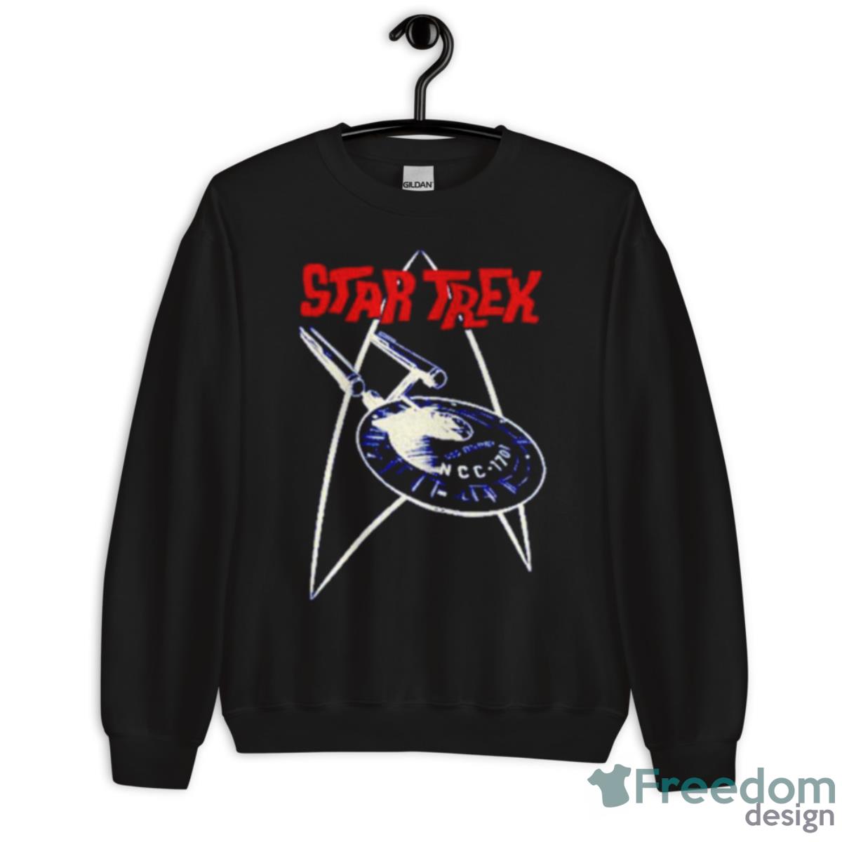 Star Trek Enterprise Shirt - Unisex Crewneck Sweatshirt Star Trek Enterprise Shirt - Unisex Crewneck Sweatshirt
