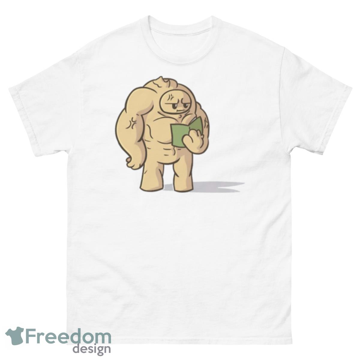 Steroids Reading Nuclear Throne Shirt - 500 Men’s Classic Tee Gildan