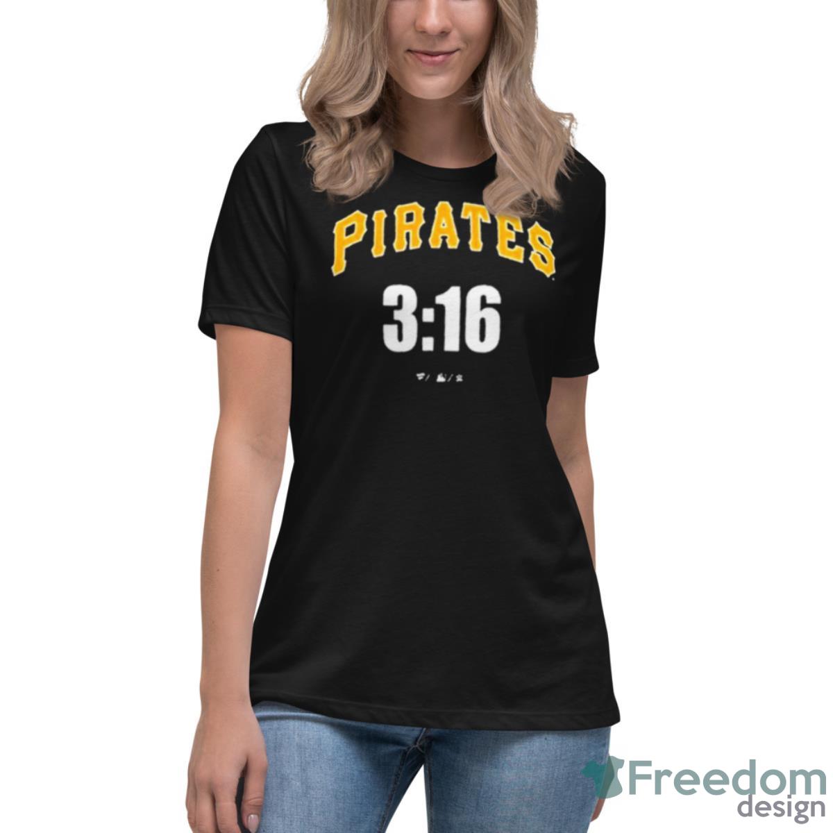 Stone Cold Steve Austin Pittsburgh Pirates Fanatics Branded 3 16 shirt